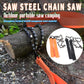 Portable Manual Hand Steel Rope Chain Saw